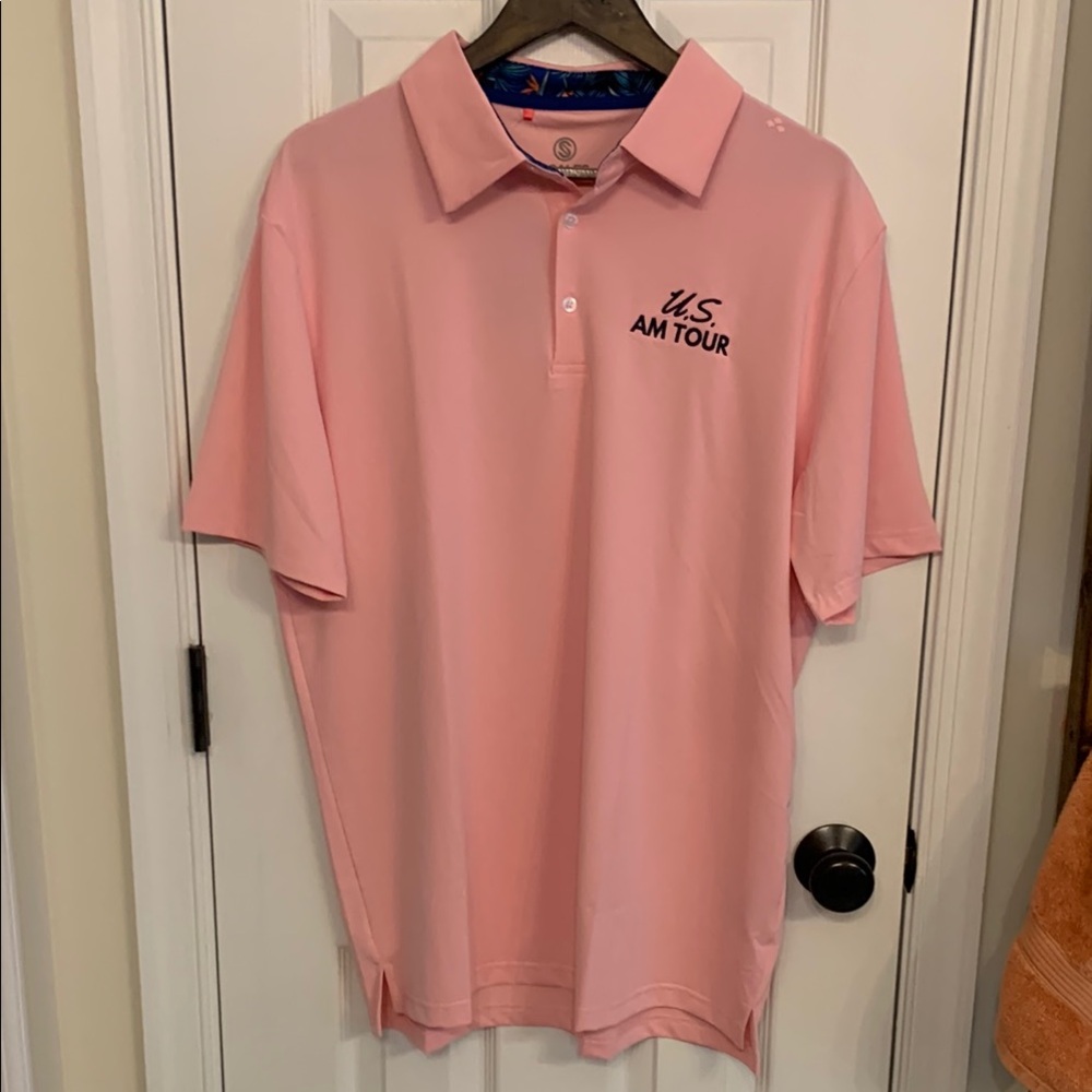 Golf Polo Shirt US AM Tour
